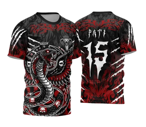 Camisa Interclasse – Cobra Caveiras Jogos Internos | Doces Desenhos