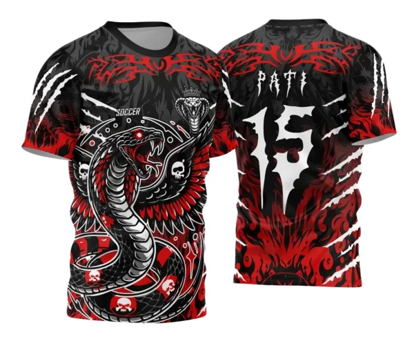 Camisa Interclasse – Cobra Caveiras Jogos Internos | Doces Desenhos