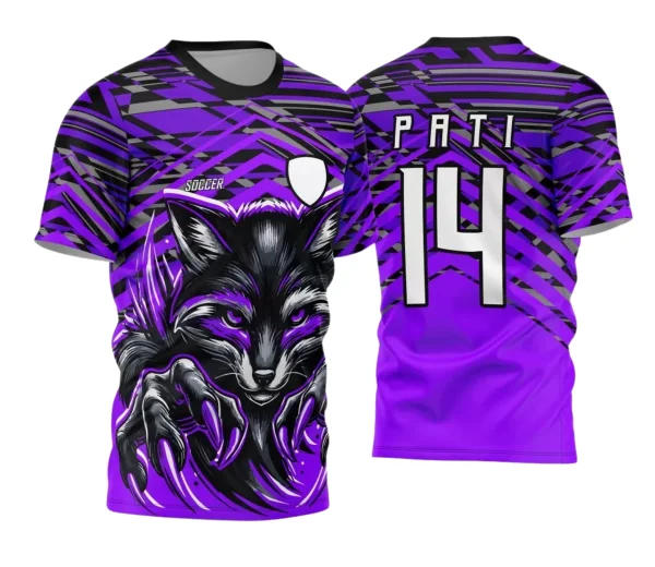 Camisa Interclasse Escolar Tema Raposa Ataque | Doces Desenhos