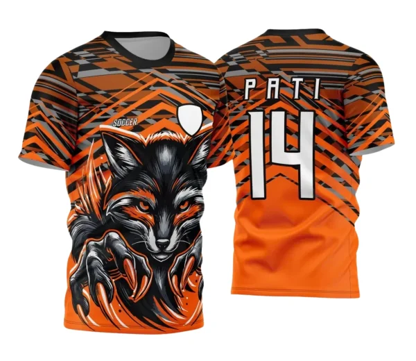 Camisa Interclasse Escolar Tema Raposa Ataque | Doces Desenhos