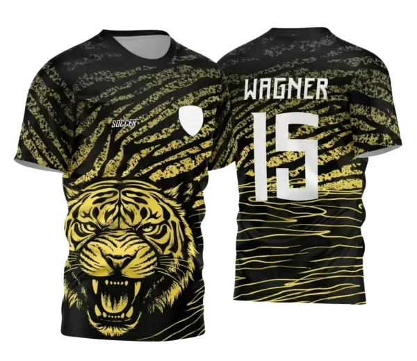 Camisa Interclasse Escolar Tema Tigre