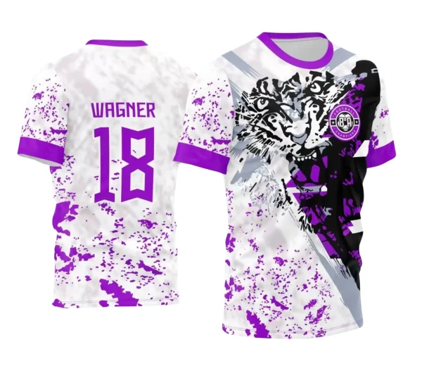 Camisa Interclasse Escolar Tema Tigre