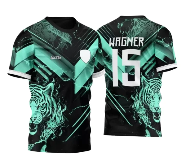 Camisa Interclasse Escolar Tema Tigre