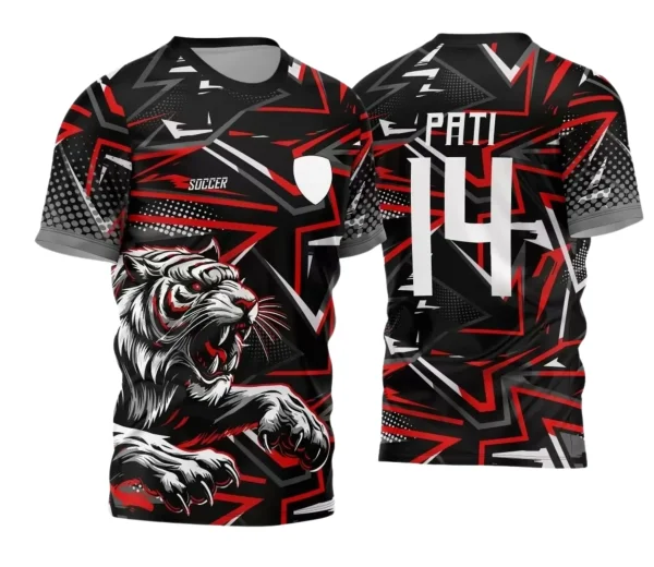 Camisa Interclasse Escolar Tema Tigre  Doces Desenhos