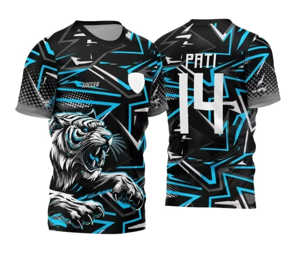 Camisa Interclasse Escolar Tema Tigre  Doces Desenhos