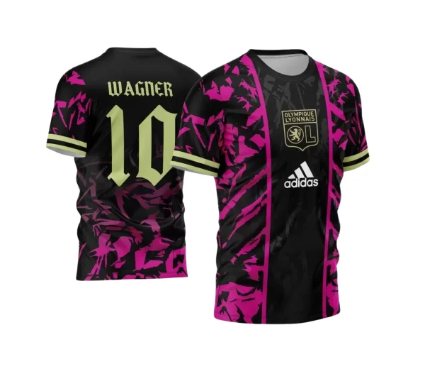 Arte Vetor Camisa de Time Amador 2024 Olympique