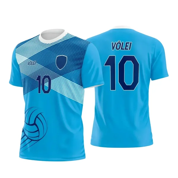 Arte Vetor Camiseta Esportiva  - Camiseta de Vôlei 2025 