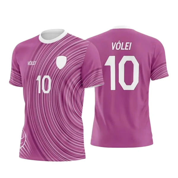 Arte Vetor Camiseta Esportiva  - Camiseta de Vôlei 2025 