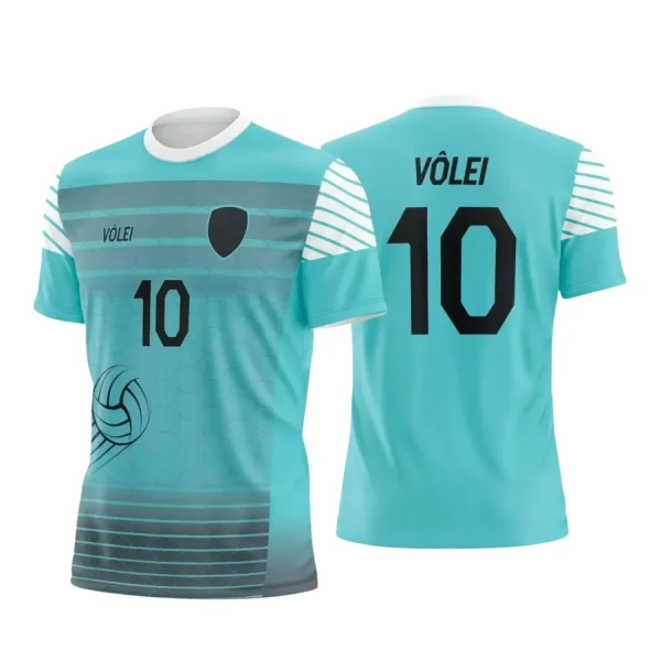 Arte Vetor Camiseta Esportiva  - Camiseta de Vôlei 2025 