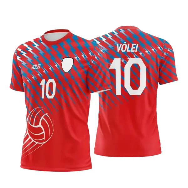 Arte Vetor Camiseta Vôlei 2025 para Sublimação