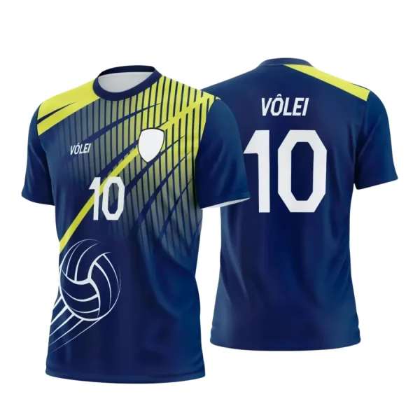 Arte Vetor Camiseta Vôlei 2025 para Sublimação