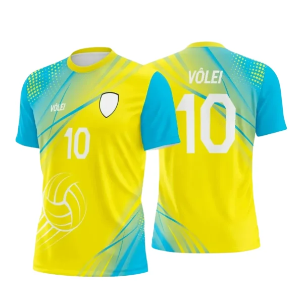 Arte Vetor Camiseta Vôlei 2025 para Sublimação