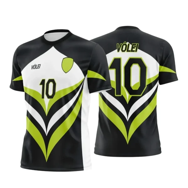 Arte Vetor Camiseta Vôlei 2025 para Sublimação