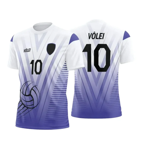 Arte Vetor Camiseta Vôlei 2025 para Sublimação