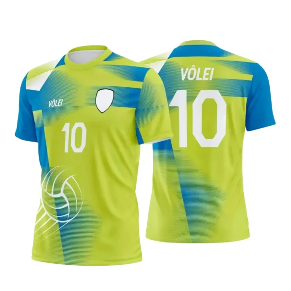 Arte Vetor Camiseta Vôlei 2025 para Sublimação