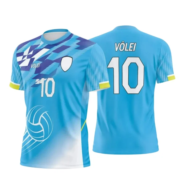 Arte Vetor Camiseta Vôlei 2025 para Sublimação