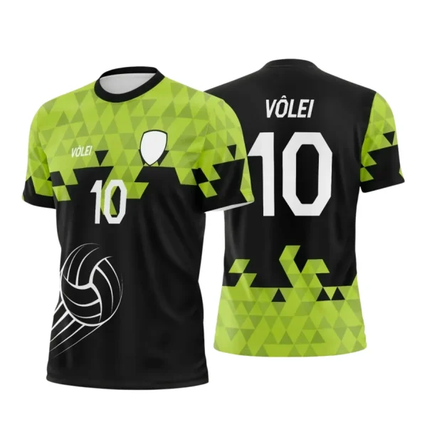Arte Vetor Camiseta Vôlei 2025 para Sublimação