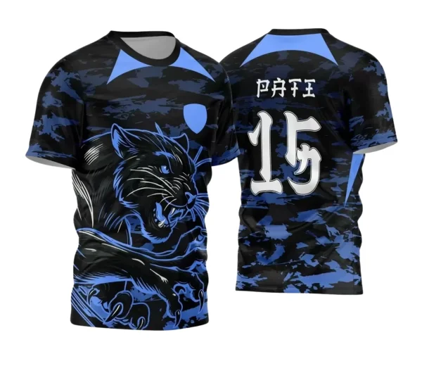 Camiseta Interclasse Personalizada – Pantera Jogos Internos | Doces Desenhos