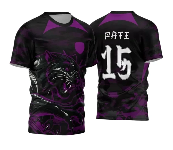 Camiseta Interclasse Personalizada – Pantera Jogos Internos | Doces Desenhos