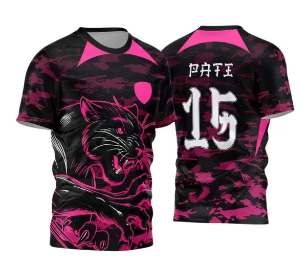 Camiseta Interclasse Personalizada – Pantera Jogos