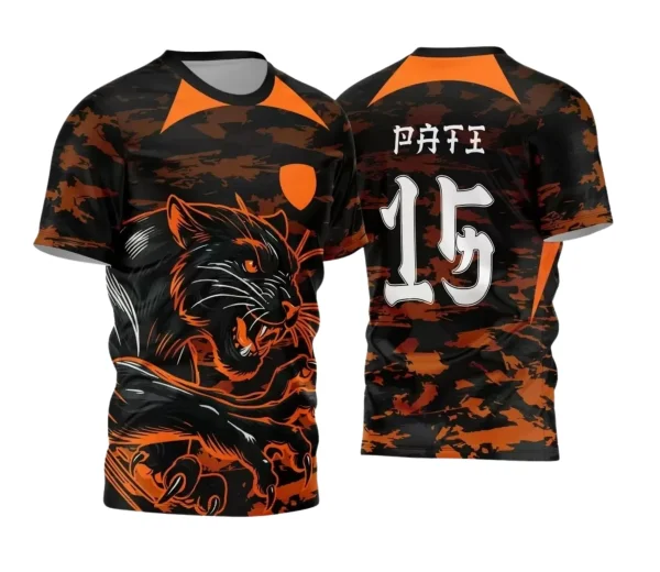 Camiseta Interclasse Personalizada – Pantera Jogos Internos | Doces Desenhos