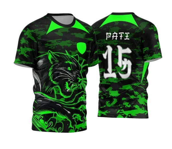 Camiseta Interclasse Personalizada – Pantera Jogos Internos | Doces Desenhos