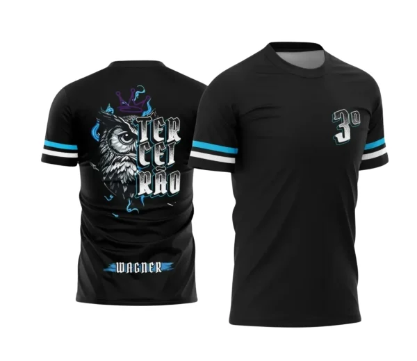 Arte Vetor Coruja para Camiseta Terceirão