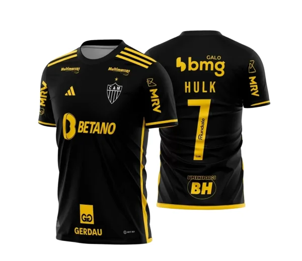 Arte Vetor Estampa Camisa Atlético Mineiro Terceira 2023 2024