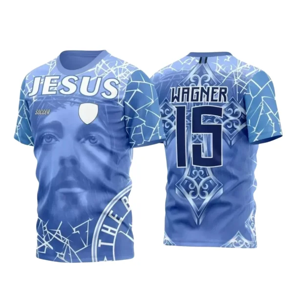 Arte Vetor Estampa Camisa Time Jesus