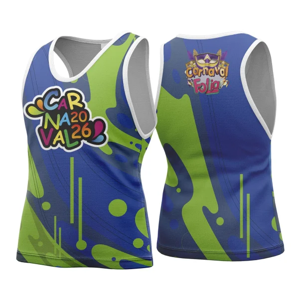 Arte para Abadá Personalizado de Bloco – Carnaval 2026