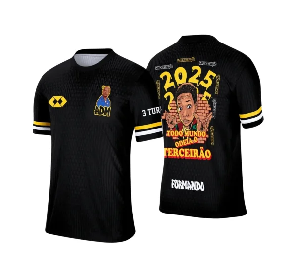 Arte para Camiseta Terceirão ADM Estilo Todo Mundo Odeia o Chris