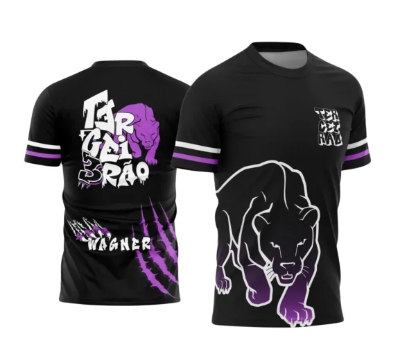 Arte para Camiseta Terceirão Pantera Negra

