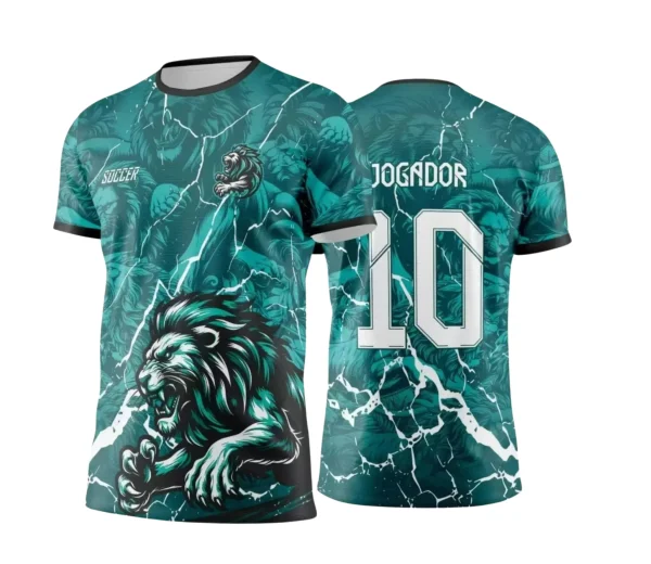 Arte para Estampa de Camiseta Escolar 2025 – Interclasse 2025 - Tema de Leão