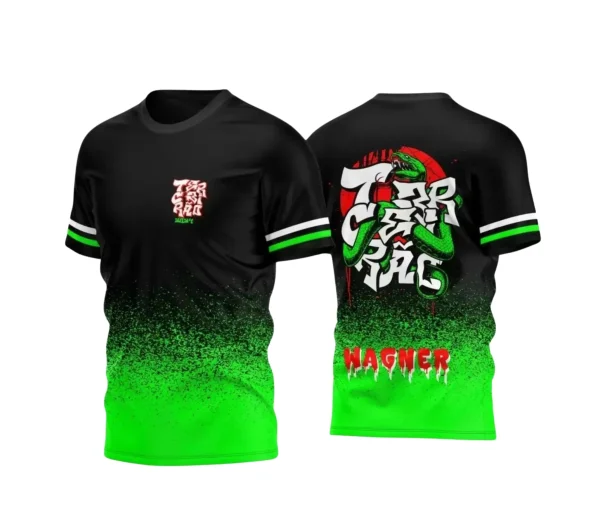 Camisa Escolar Personalizada - Terceirão - Tema Cobra - 2024 - 2025