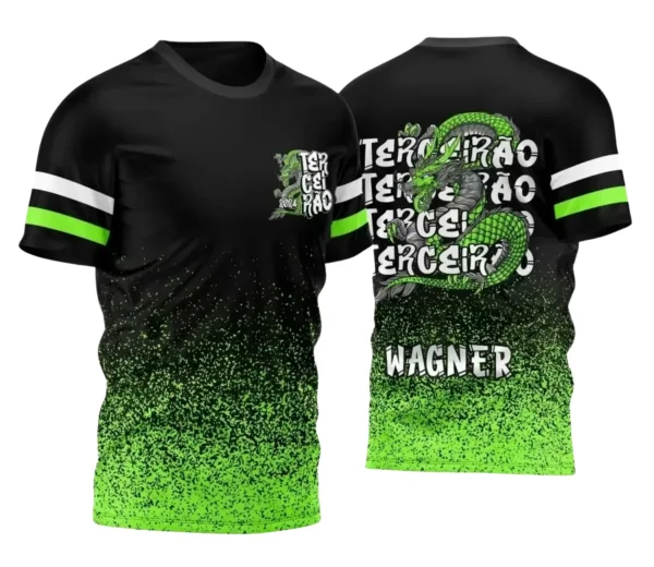 Camisa Escolar Personalizada – Terceirão Dragão