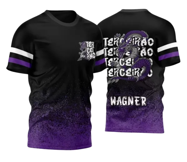 Camisa Escolar Personalizada – Terceirão Dragão