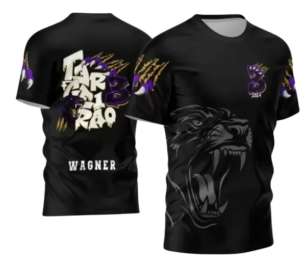 Camisa Escolar Personalizada – Terceirão Pantera Negra