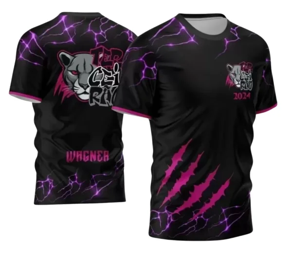 Camisa Escolar Personalizada – Terceirão Pantera Negra