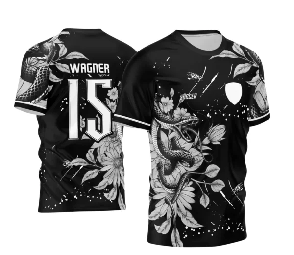 Camisa Interclasse Escolar Tema Cobra