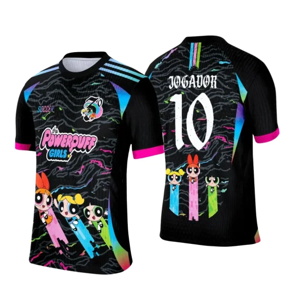 Camisa de Interclasse Meninas Superpoderosas Personalizada