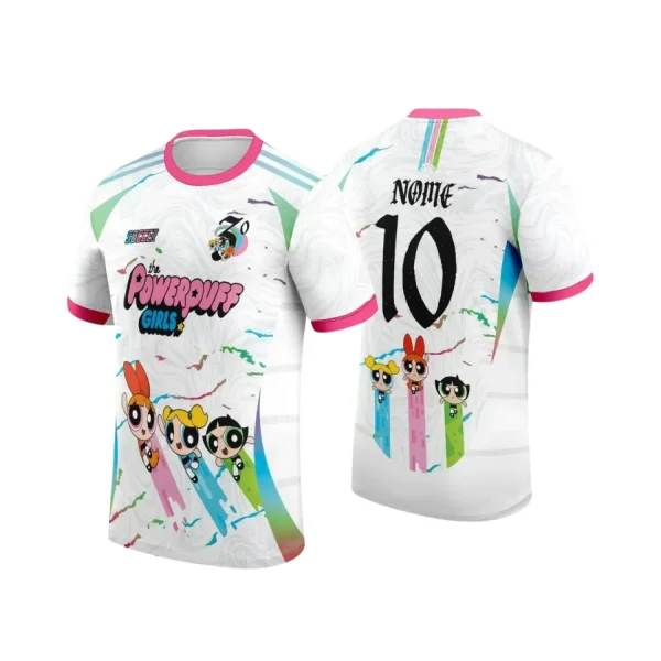 Camisa de Interclasse Meninas Superpoderosas Personalizada