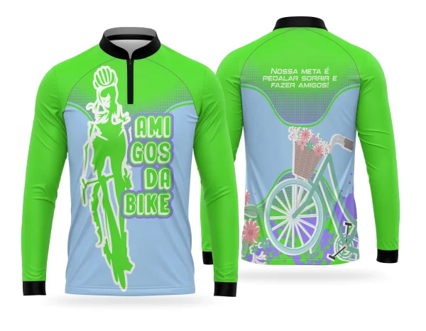 Camiseta Ciclismo Equipe – Design Personalizado para Estampa