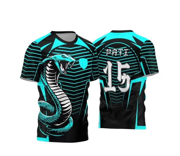 Camiseta Interclasse com Estampa de Cobra – Arte Exclusiva