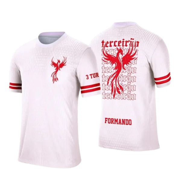 Camiseta Terceirão com Arte Vetor da Fênix em Alta Qualidade