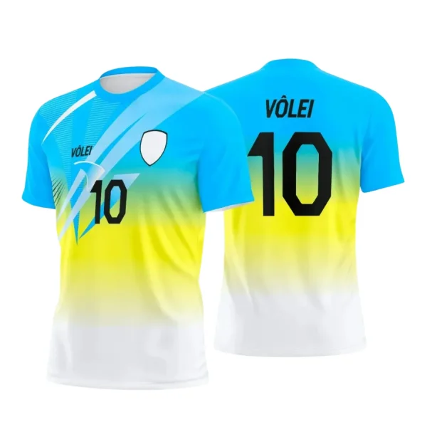 Camiseta Vôlei 2025 Sublimação | Arte Vetor Pronta