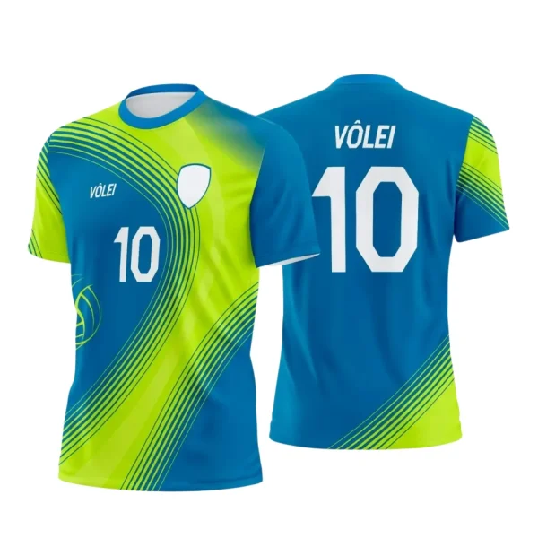 Camiseta Vôlei 2025 Sublimação | Arte Vetor Pronta
