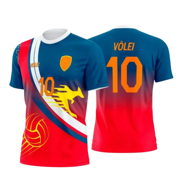 Camiseta Vôlei 2025 Sublimação | Arte Vetor Pronta