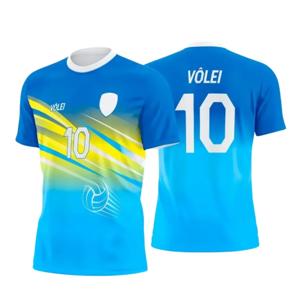 Camiseta Vôlei 2025 Sublimação | Arte Vetor Pronta