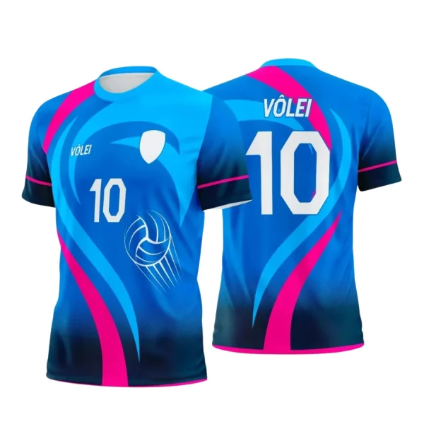 Camiseta Vôlei 2025 Sublimação | Arte Vetor Pronta