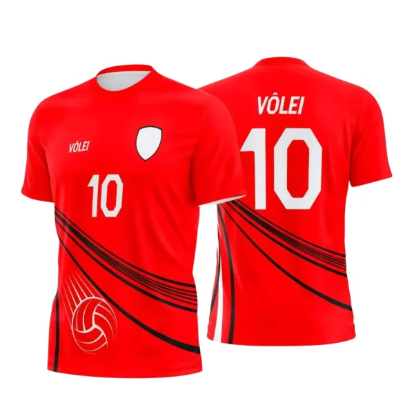 Camiseta Vôlei 2025 Sublimação | Arte Vetor Pronta